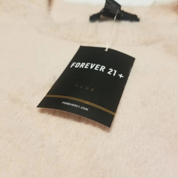 Forever 21 Plus Soft Crop Top - Picture 3 of 4